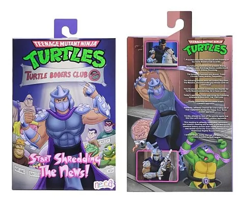 Фигурка Shredder Classic Colors — Neca Teenage Mutant Ninja Turtles Cartoon Ultimate