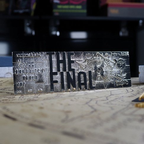Реплика Quidditch World Cup Final Metal Ticket — Noble Collection Harry Potter Replica