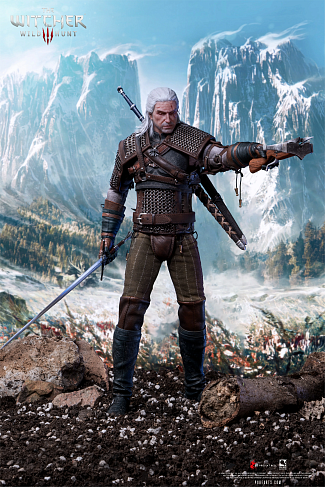 Фигурка Geralt of Rivia 1/6 — PureArts PA010TW Witcher 3 Wild Hunt