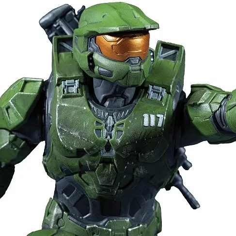 Фигурка Master Chief With Grappleshot — Dark Horse Halo Infinite Statue