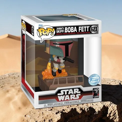 Фигурка Star Wars Boba Fett Exclusive — Funko Pop! Vinyl Deluxe 623