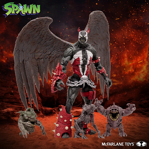 Фигурка Спаун — McFarlane Toys King Spawn and Demon Minions