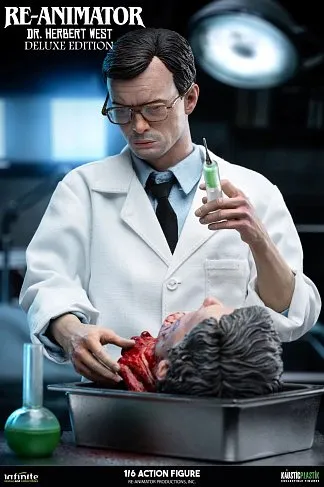 Фигурка Re-animator Doctor Herbert West — Infinite Kaustic Plastik 1/6 Deluxe Edition
