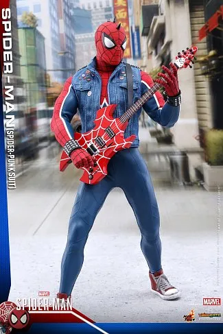 Фигурка Спайдермена — Hot Toys VGM32 1/6 Spider-Man Spider-Punk Suit