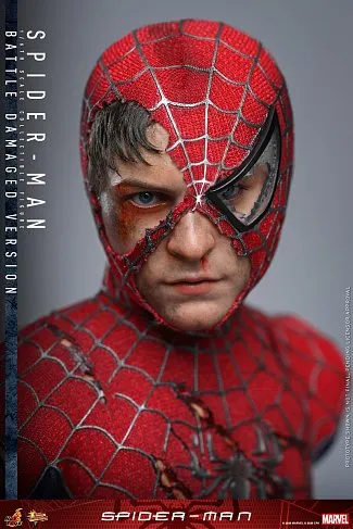 Фигурка Spider-Man Battle Damaged — Hot Toys MMS859 1/6 Figure