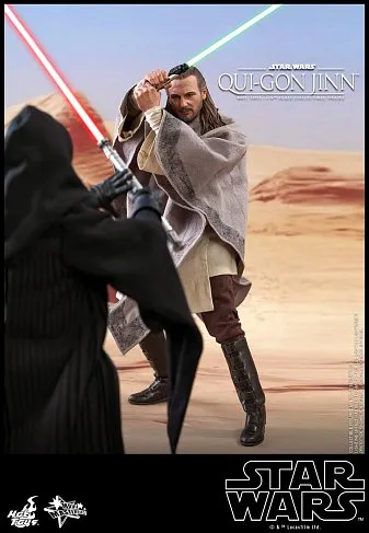 Фигурка Qui-Gon Jinn — Hot Toys Star Wars Episode I Figure 1/6