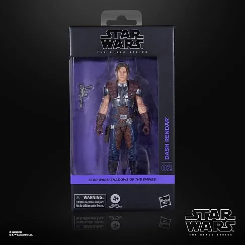 Фигурка Star Wars Shadows of The Empire Dash Rendar — Hasbro Black Series
