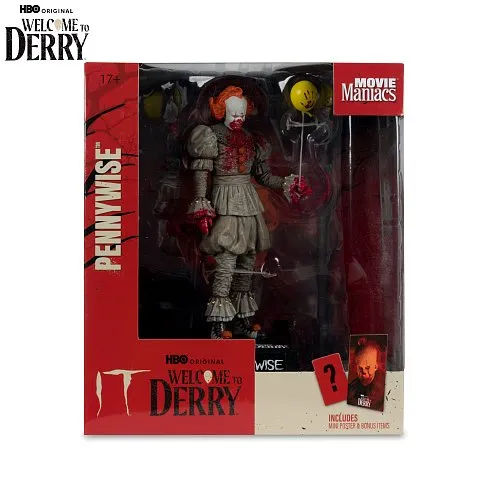 Фигурка Bloody Pennywise — McFarlane Toys Movie Maniacs Figure