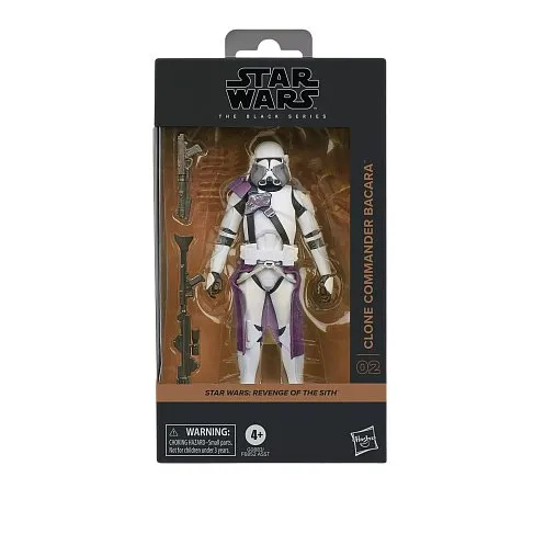 Фигурка Clone Commander Bacara — Hasbro Star Wars Black Series Revenge of the Sith
