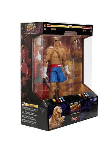 Фигурка Sagat — Jada Ultra Street Fighter II Figure