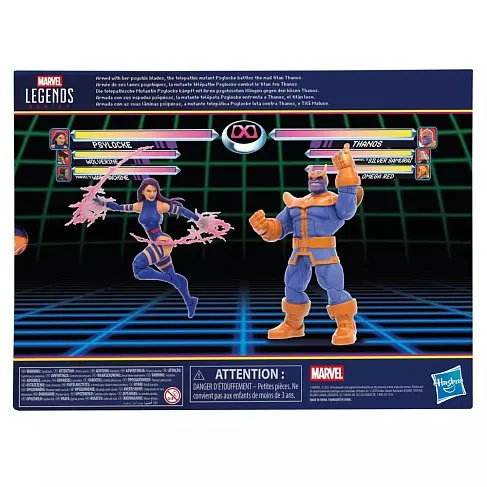 Фигурки Psylocke vs Thanos — Hasbro Marvel Legends Gamerverse