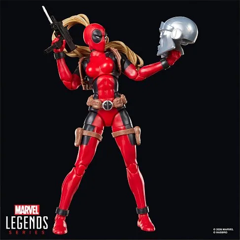 Фигурка Lady Deadpool — Hasbro Marvel Legends BAF Box Figure