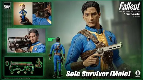 Фигурка Sole Survivor Male — ThreeZero Fallout 1/6