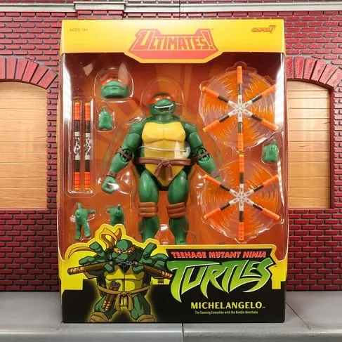 Фигурка Michelangelo — Super 7 TMNT Ultimates Wave 12 2003 Series