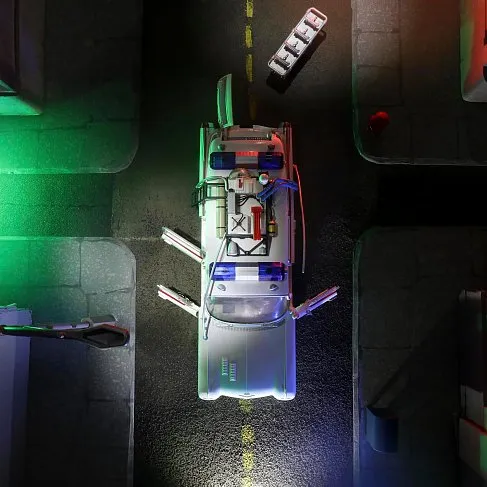 Модель ECTO-1 — Hasbro Ghostbusters Plasma Series 1/18