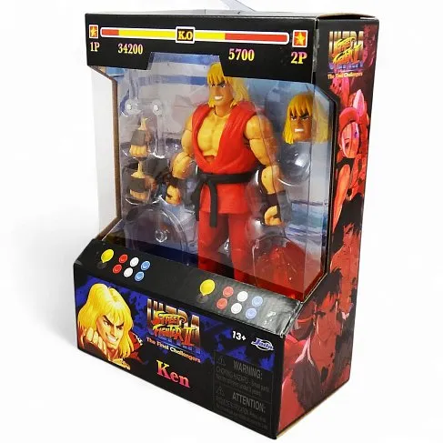 Фигурка Ken — Jada Ultra Street Fighter II Figure