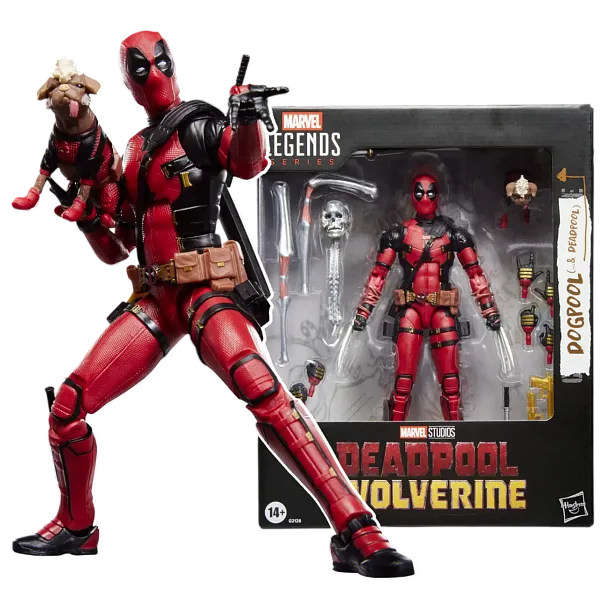 Фигурка Dogpool And Deadpool — Hasbro Marvel Legends Deadpool and Wolverine Figure