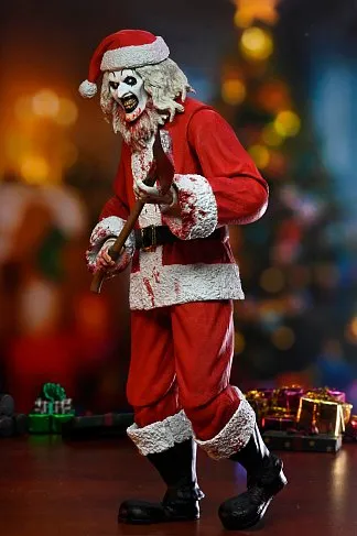 Фигурка Terrifier 3 Ultimate Bloody Santa Suit Art the Clown — Neca Figure