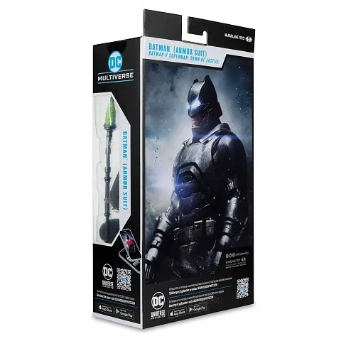 Фигурка Batman Armored Suit — McFarlane Toys Batman v Superman Platinum Edition