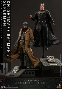 Фигурки Knightmare Batman and Superman — Hot Toys TMS038 Zack Snyder Justice League 1/6 Set