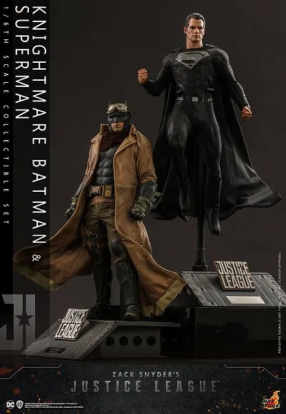 Фигурки Knightmare Batman and Superman — Hot Toys TMS038 Zack Snyder Justice League 1/6 Set