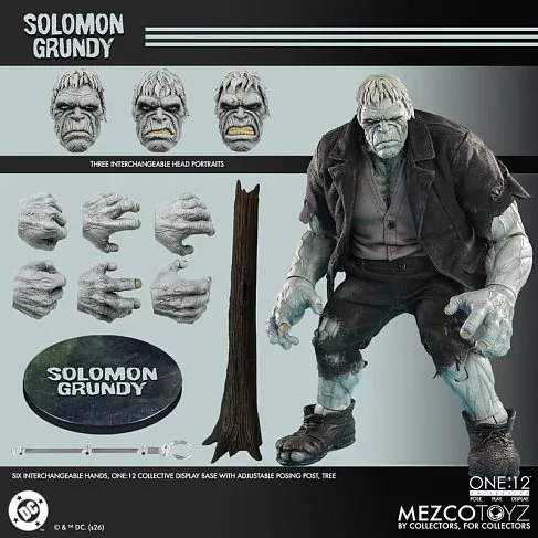 Фигурка Solomon Grundy — Mezco One 12 Collective