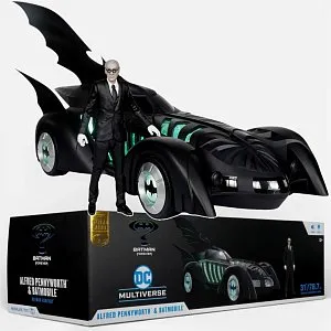 Модель Batmobile — McFarlane Toys Batman Forever and Alfred Vehicle Gold Label