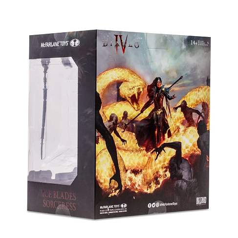 Фигурка Sorceress Epic — McFarlane Toys Diablo IV Posed Figure