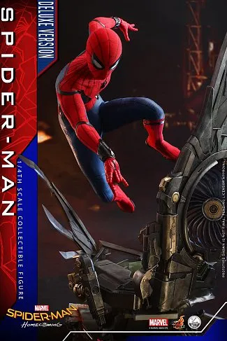 Фигурка Спайдермен — Hot Toys Spider-Man Homecoming Quarter Scale 1/4 Deluxe