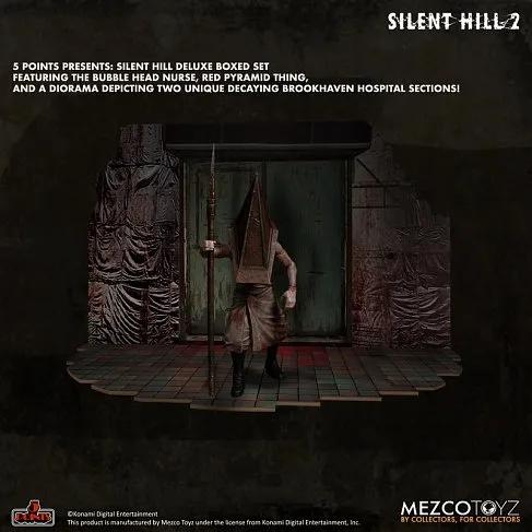 Фигурки Silent Hill — Mezco 5 Points Deluxe Set