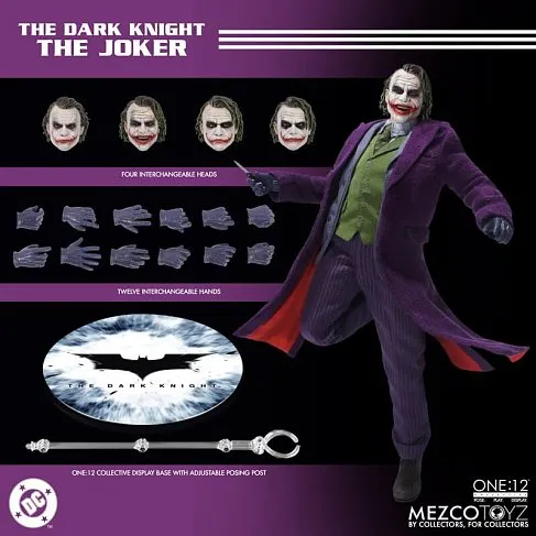 Фигурка Dark Knight Joker — Mezco One 12 Collective