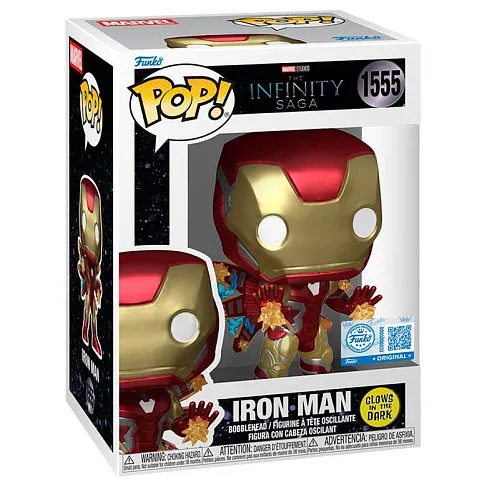 Фигурка Iron Man Exclusive — Funko Pop! Vinyl Plus Marvel Infinity Saga 1555