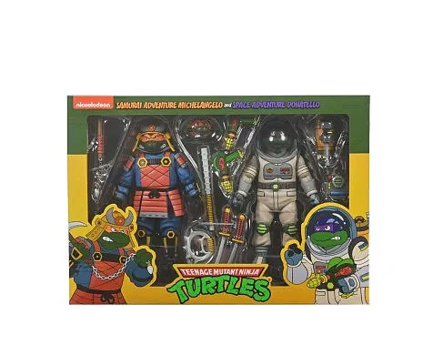 Фигурки Черепашки Ниндзя — Neca Space Adventure Samurai Turtles 2-pack
