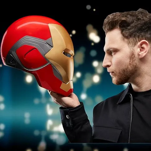 Шлем Железного Человека — Hasbro Marvel Legends Electronic Helmet Iron Man Mark 85