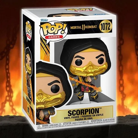 Фигурка Fatality Scorpion — Mortal Kombat 11 Funko Pop! Vinyl 1072