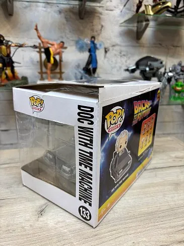 Фигурка Doc With Time Machine — Funko Pop! Vinyl Rides Deluxe 133 BD