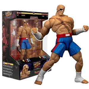Фигурка Sagat — Jada Ultra Street Fighter II Figure