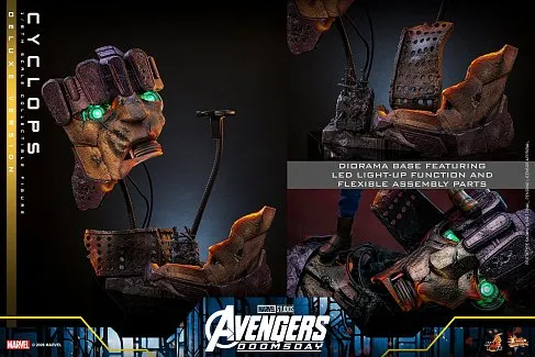 Фигурка Cyclops (Deluxe) — Hot Toys MMS909 Avengers Doomsday 1/6