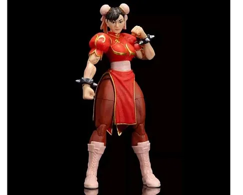 Фигурка Chun-Li Red Dress — Jada Ultra Street Fighter II Figure