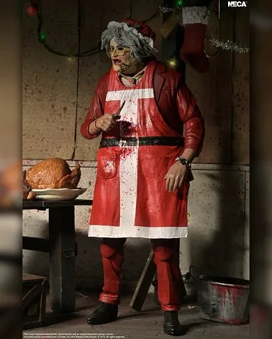 Фигурка Ultimate Santa Leatherface — Neca Texas Chainsaw Massacre Figure