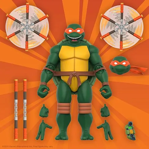 Фигурка Michelangelo — Super 7 TMNT Ultimates Wave 12 2003 Series