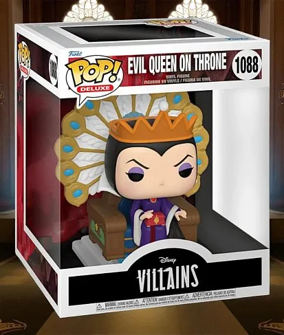 Фигурка Evil Queen on Throne — Funko Pop! Deluxe Villains