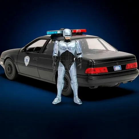 Модель Ford Taurus — 1:24 Die-Cast Metal Vehicle w Figure Robocop 1987