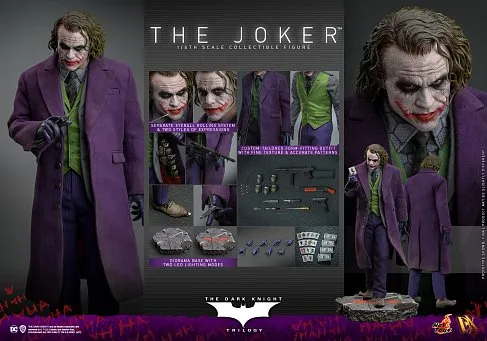 Фигурка The Joker — Hot Toys DX32 The Dark Knight Trilogy 1/6