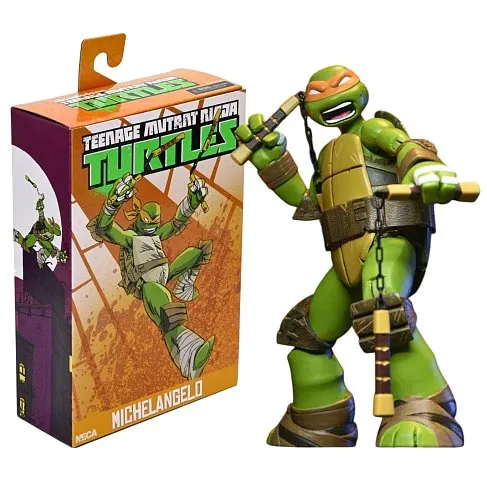 Фигурка Cartoon Michelangelo Ultimate — Neca TMNT 2012 Figure