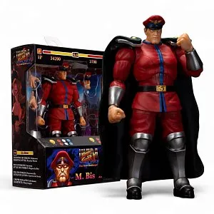 Фигурка M. Bison — Jada Ultra Street Fighter II Figure