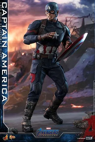 Фигурка Капитан Америка — Hot Toys MMS536 Captain America Avengers Endgame 1/6