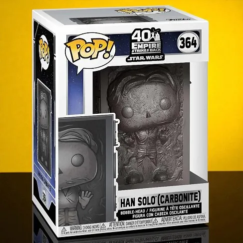 Фигурка Han Solo Carbonite 364 — Funko Pop! Bobble Star Wars Ep 5 ESB 40th
