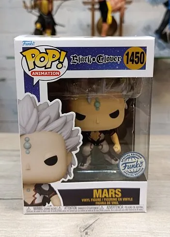Фигурка Black Clover Mars Exclusive — Funko Pop! Vinyl 1450 BD