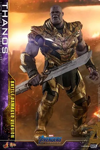 Фигурка Thanos — Hot Toys MMS564 Endgame 1/6 Battle Damaged